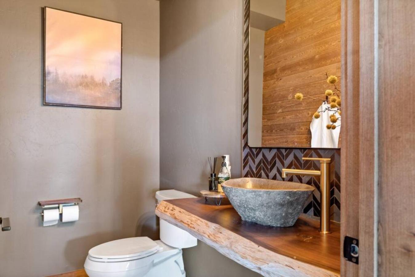 Steel Pine Lodge A Rustic Mountain Retreat Views Baldwin Lake Экстерьер фото