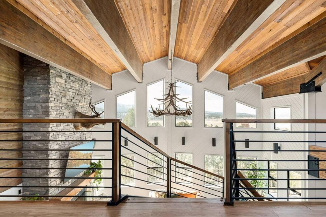 Steel Pine Lodge A Rustic Mountain Retreat Views Baldwin Lake Экстерьер фото