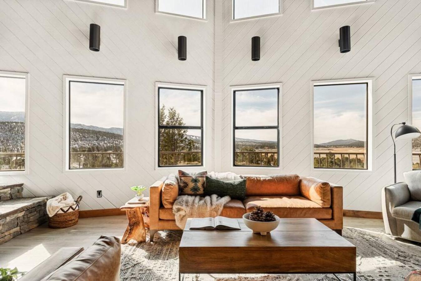 Steel Pine Lodge A Rustic Mountain Retreat Views Baldwin Lake Экстерьер фото